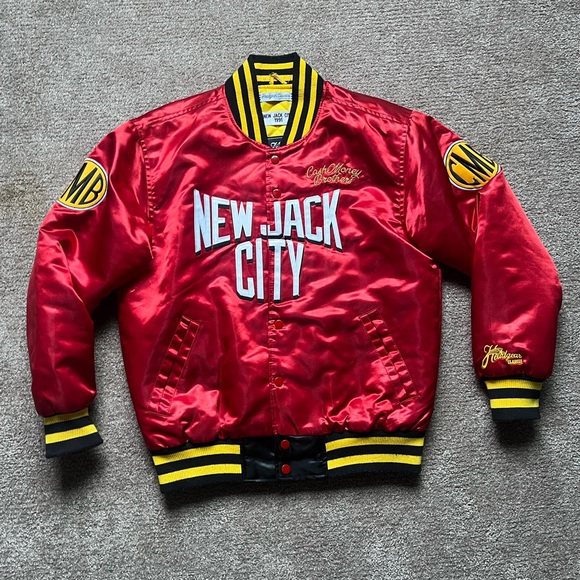 Headgear Classics Other - VTG 00s / Y2K New Jack City Headgear Classics Men’s Satin Bomber Jacket